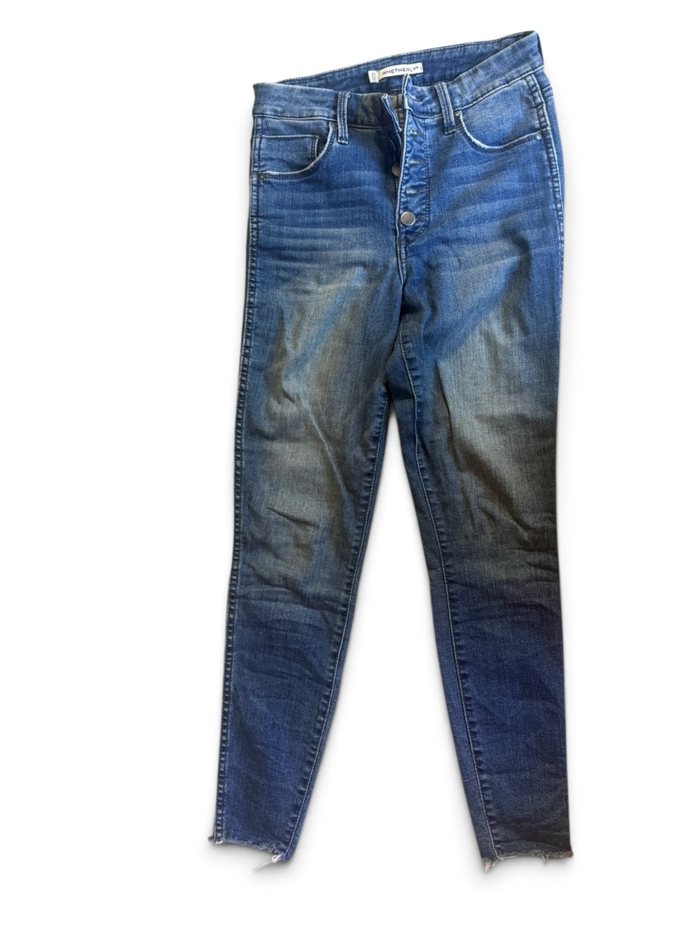 Whetherly Women’s Skinny Jeans - Washed Blue